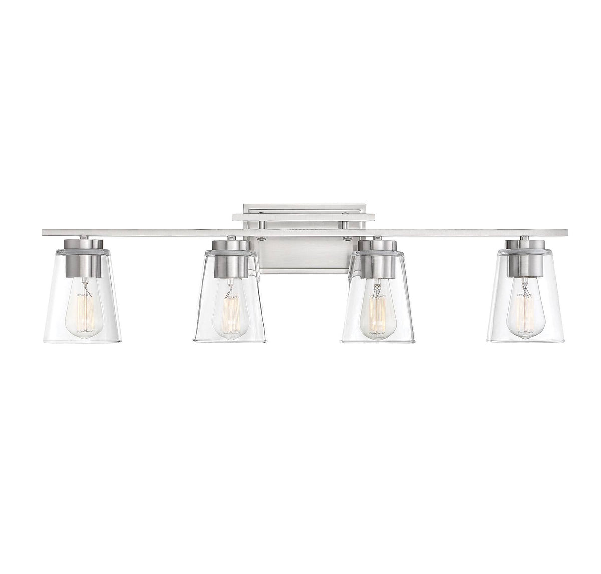 4 Light Satin Nickel Bath Bar I329930