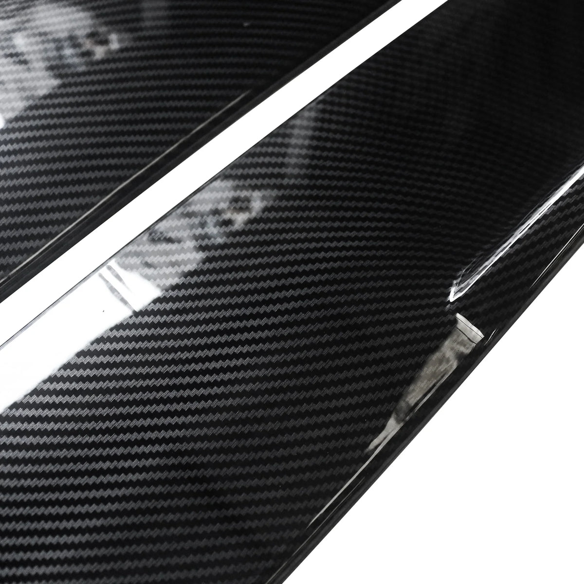 Carbon Look Side Skirts Extension Panel F2393