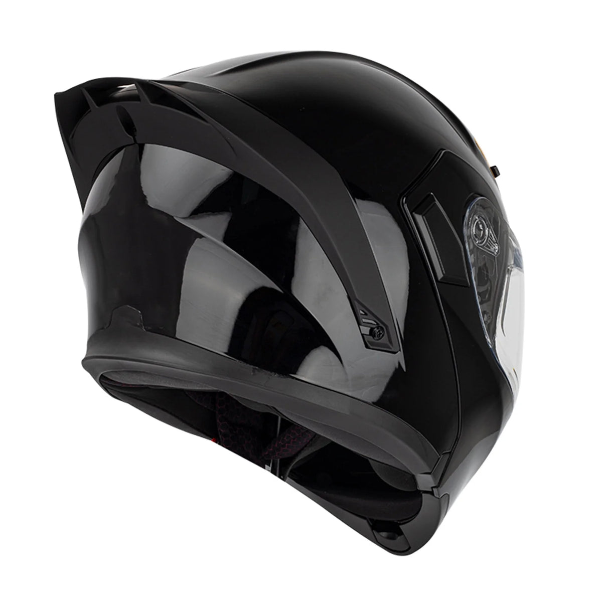 Dual Visor Flip Full Face Motorcycle Helmet with Built-in Sunglasses V738