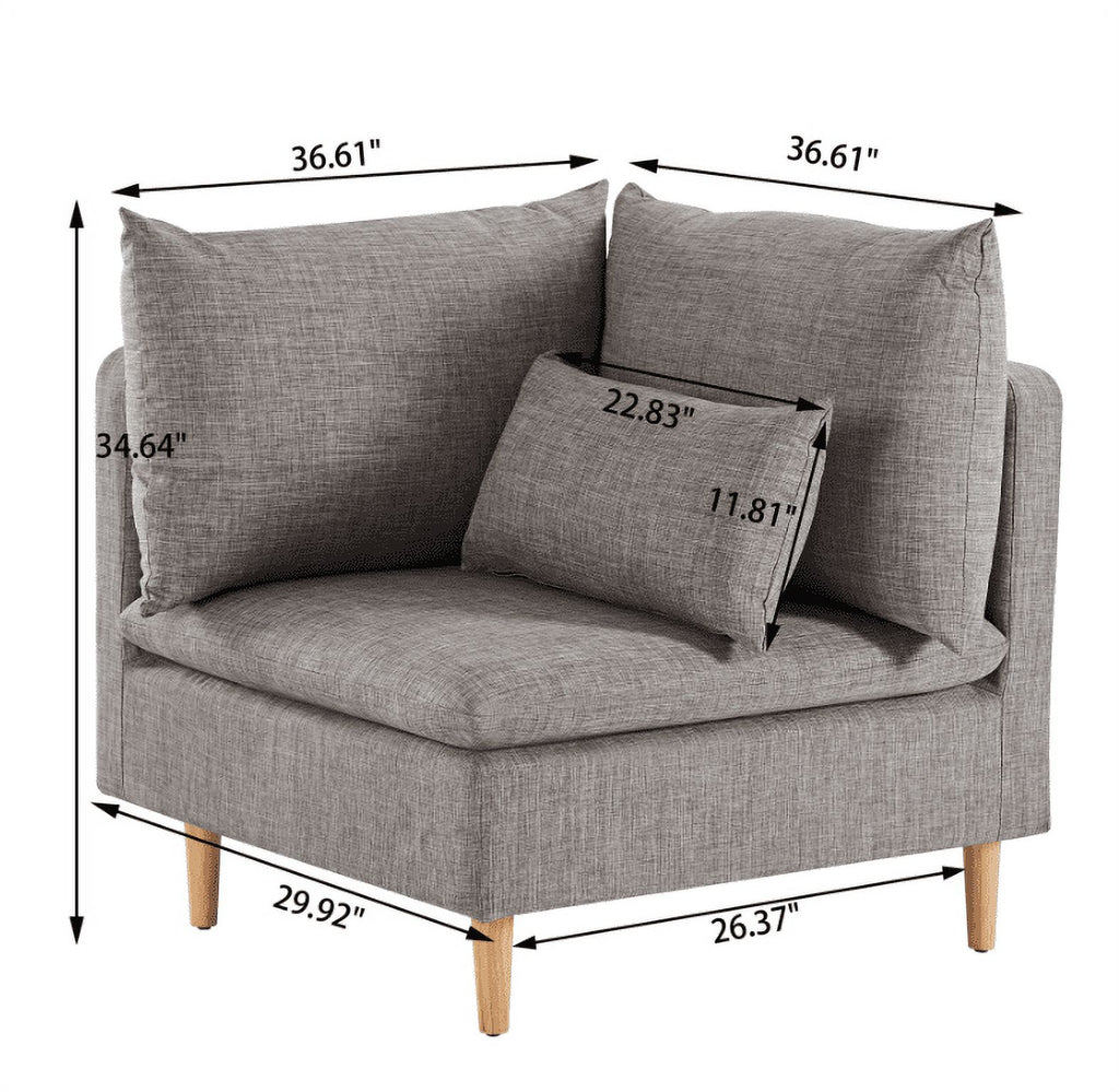 Armless Sofa T232