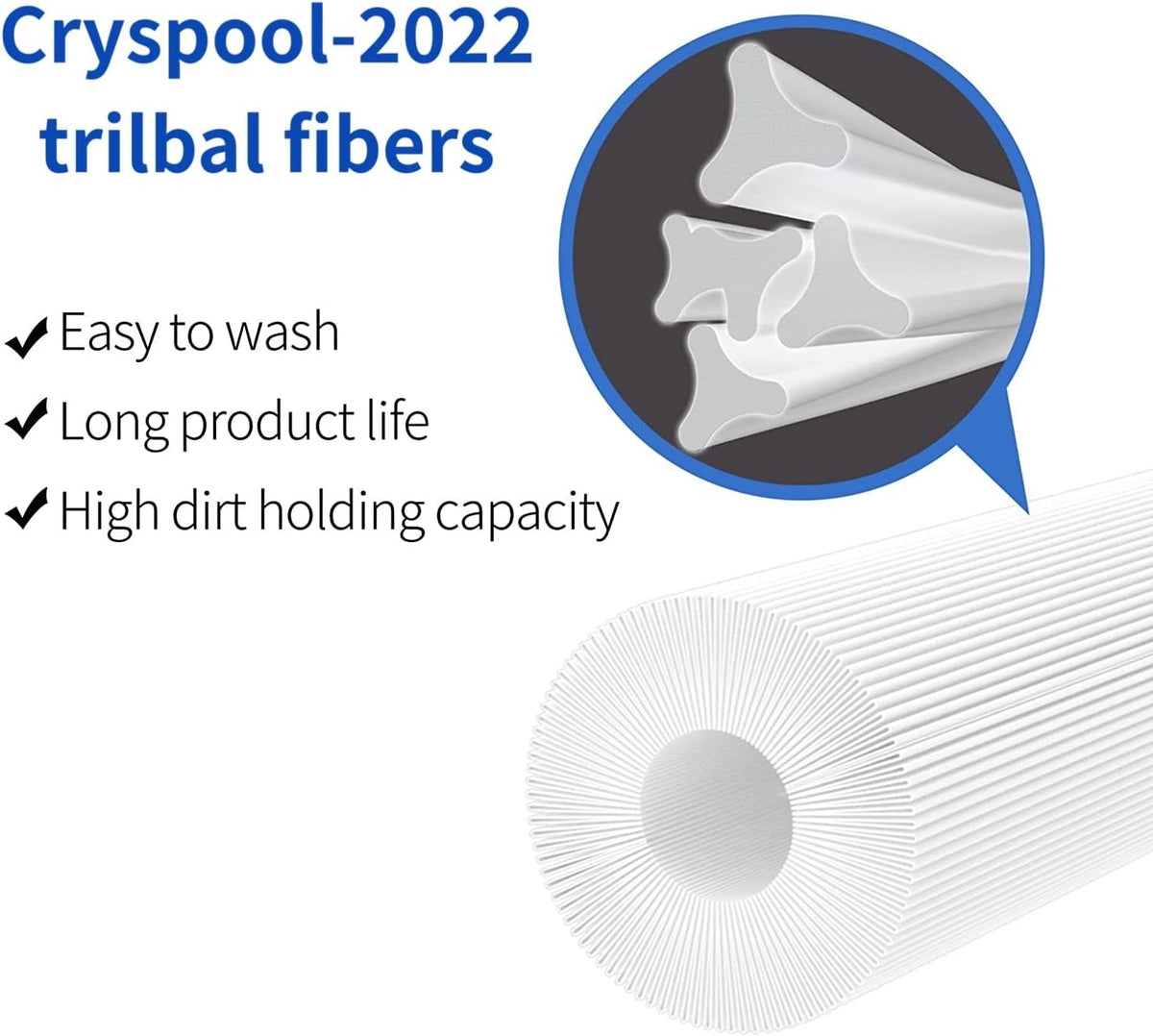 2 Pack Hot Tub Filter Replacement Y75669