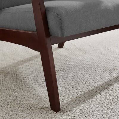 Light Gray 100% Linen Accent Chairs W4472