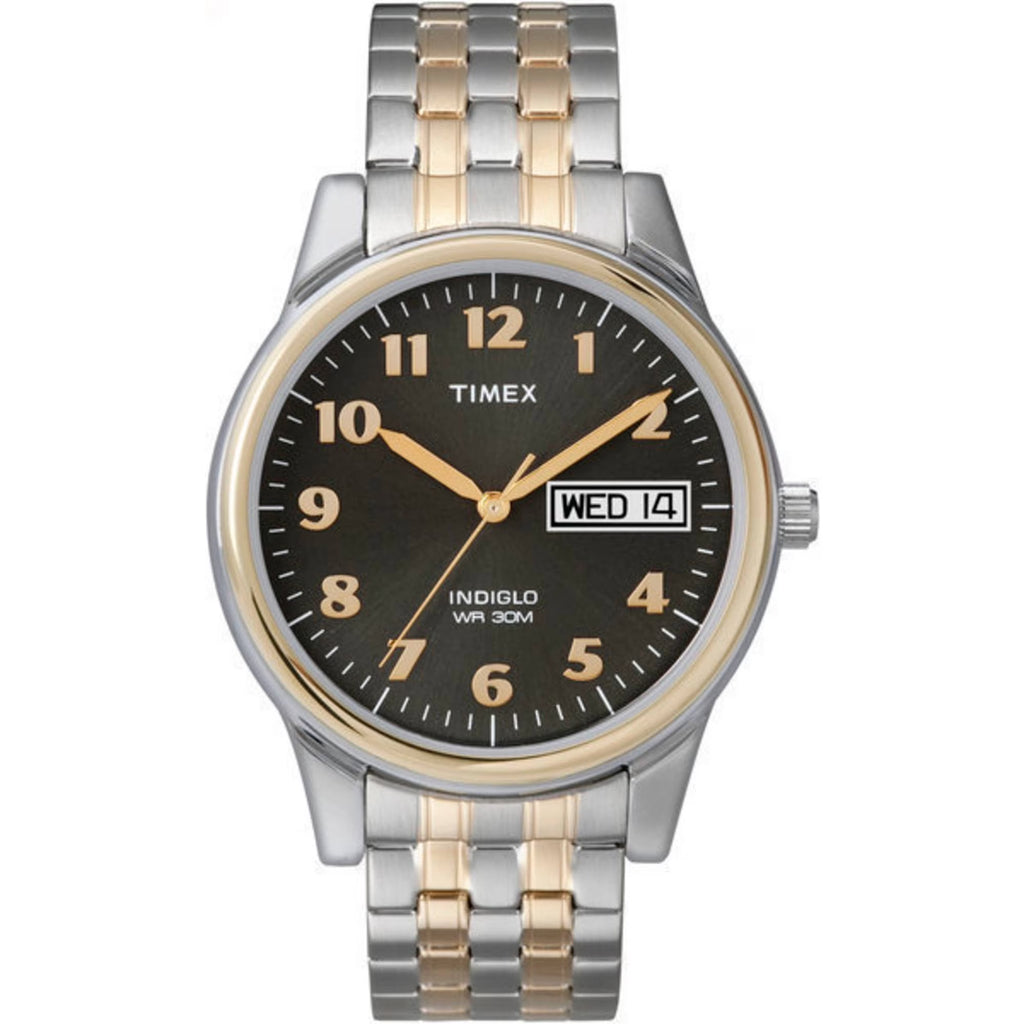 Two-Tone/Black 35mm Casual Watch V423550
