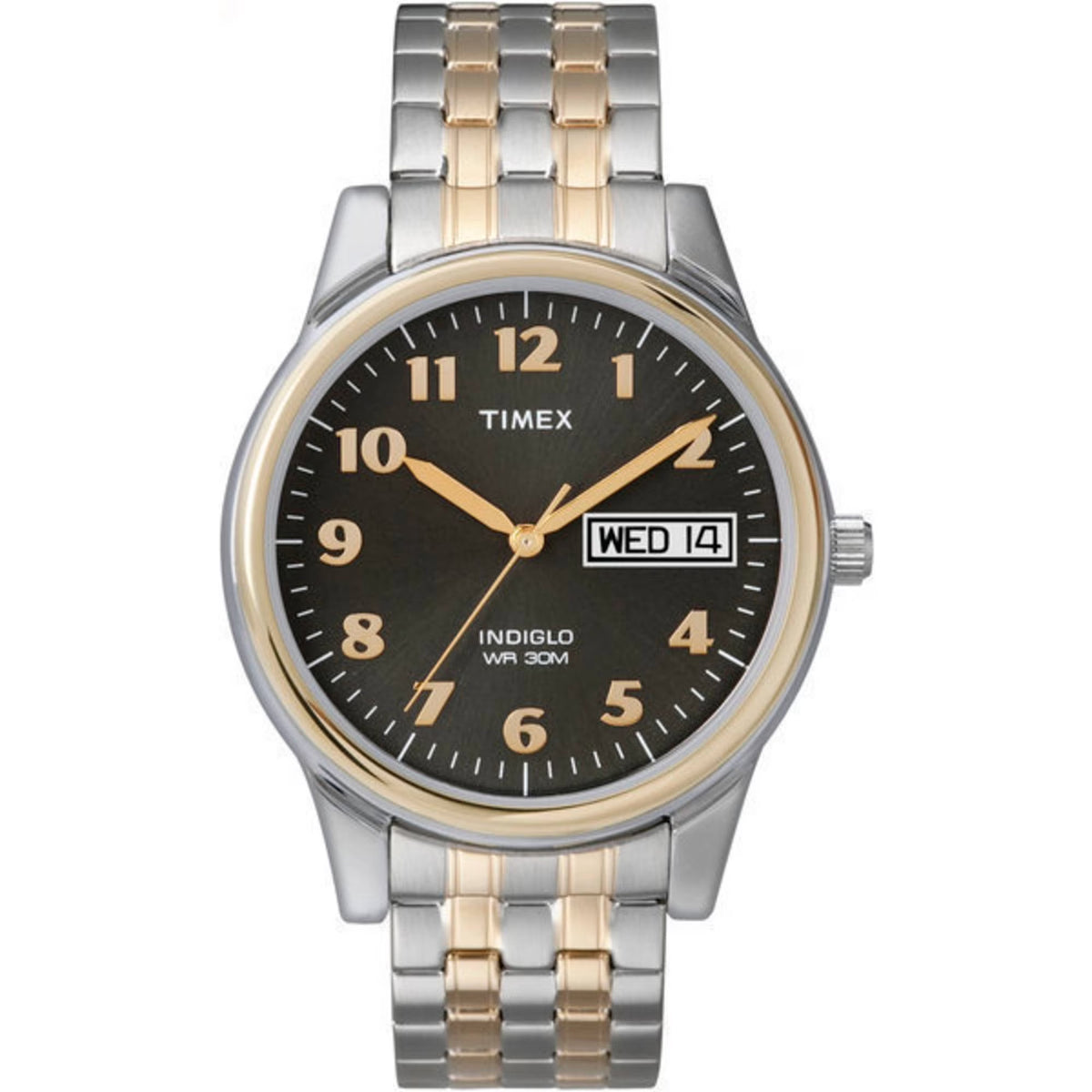 Two-Tone/Black 35mm Casual Watch V423550