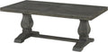 White Stain and Reclaimed Natural Coffee Table G910