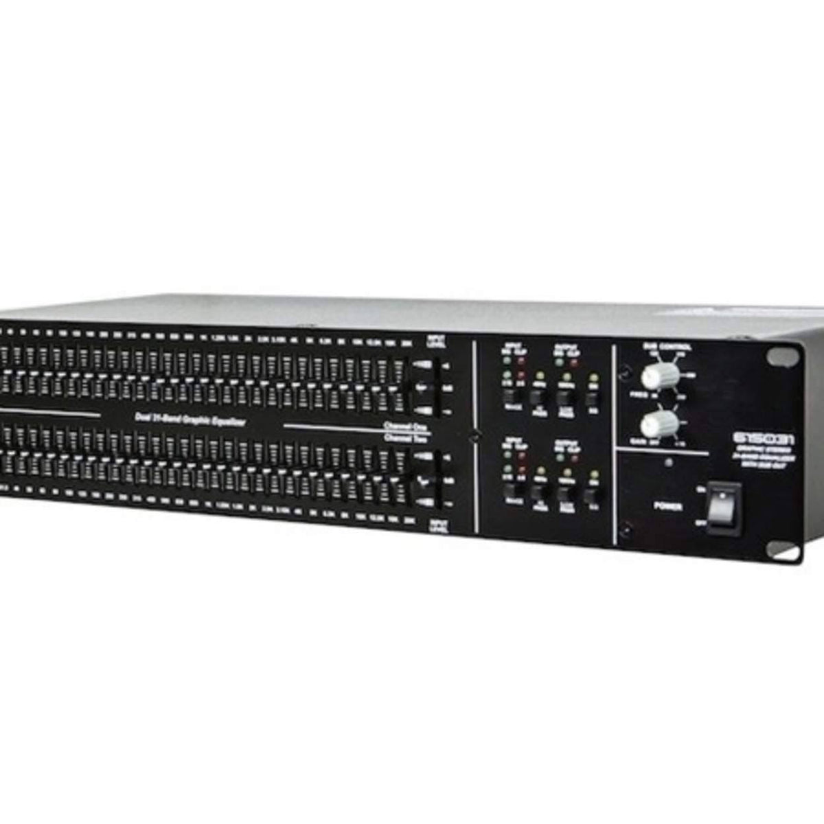 Dual 31-Band Graphic Equalizer with Sub Out T666268