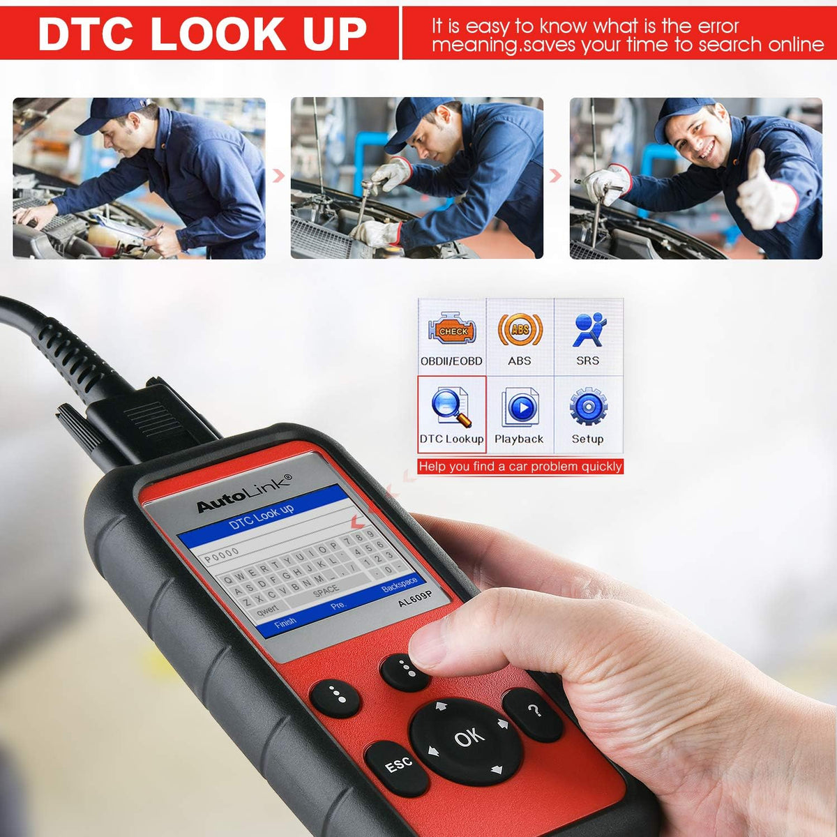 OBD2 Scanner Diagnostic Scan Tool G30726
