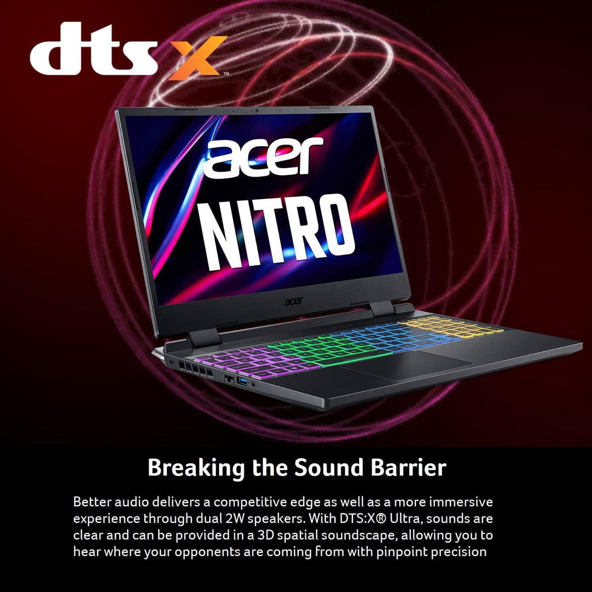 15.6 Gaming Notebook - Full HD 1920 X 1080 - Intel Core i7 12th Gen i7-12650h 2.30 GHz - 16 GB RAM - 512 GB SSD I4008