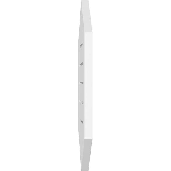 20x22W x 24x22H PVC Gable Vent C631