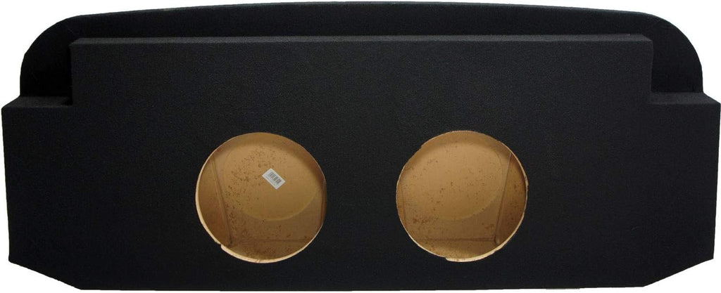 Dual 10 Subwoofer Behind Seat Sub Box Speaker Enclosure O803