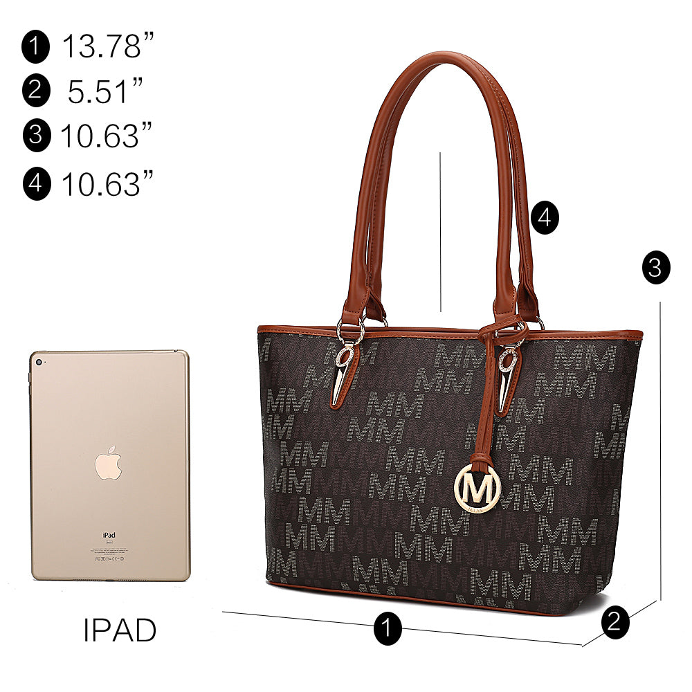 Tan 4-Piece Tote Set X854