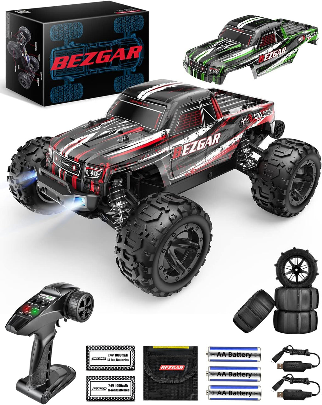 1:16 Scale 4WD Brushless Remote Control Truck R888754