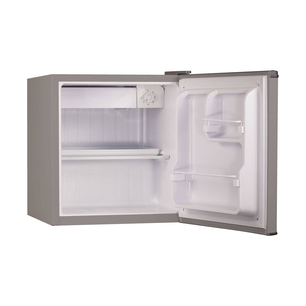 Black Silver Compact Fridge J95923