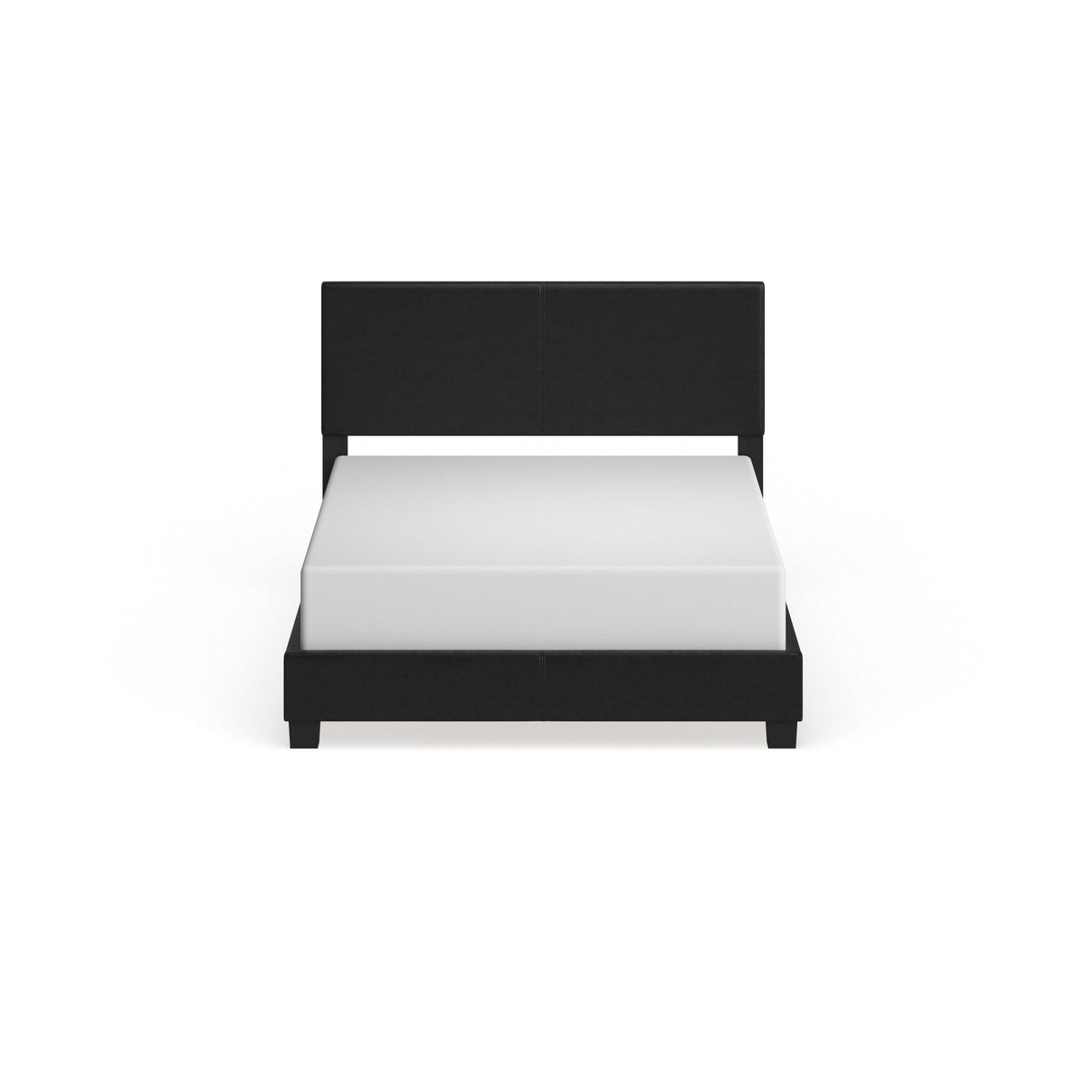 Twin White Bed H108