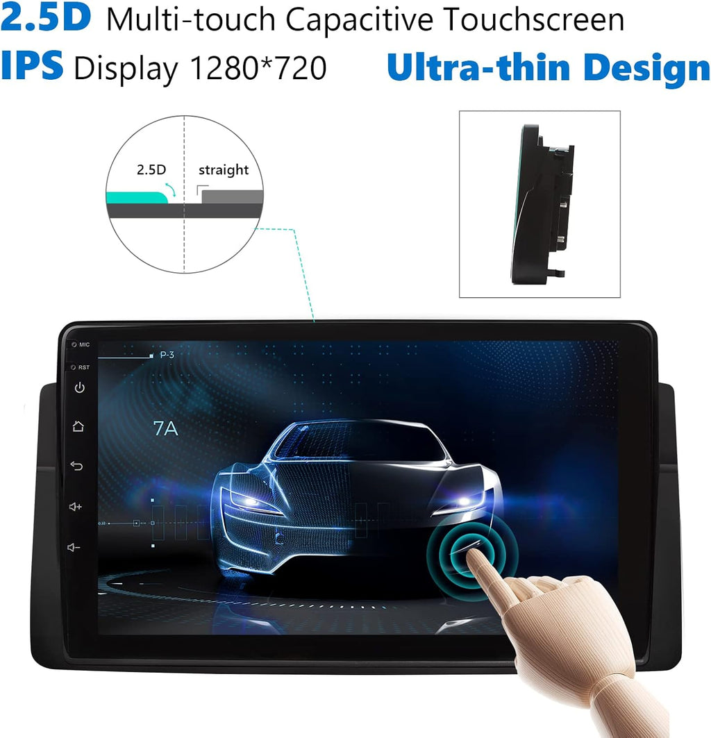 9 Inch Car Stereo Receiver with Bluetooth 5.0 S12954