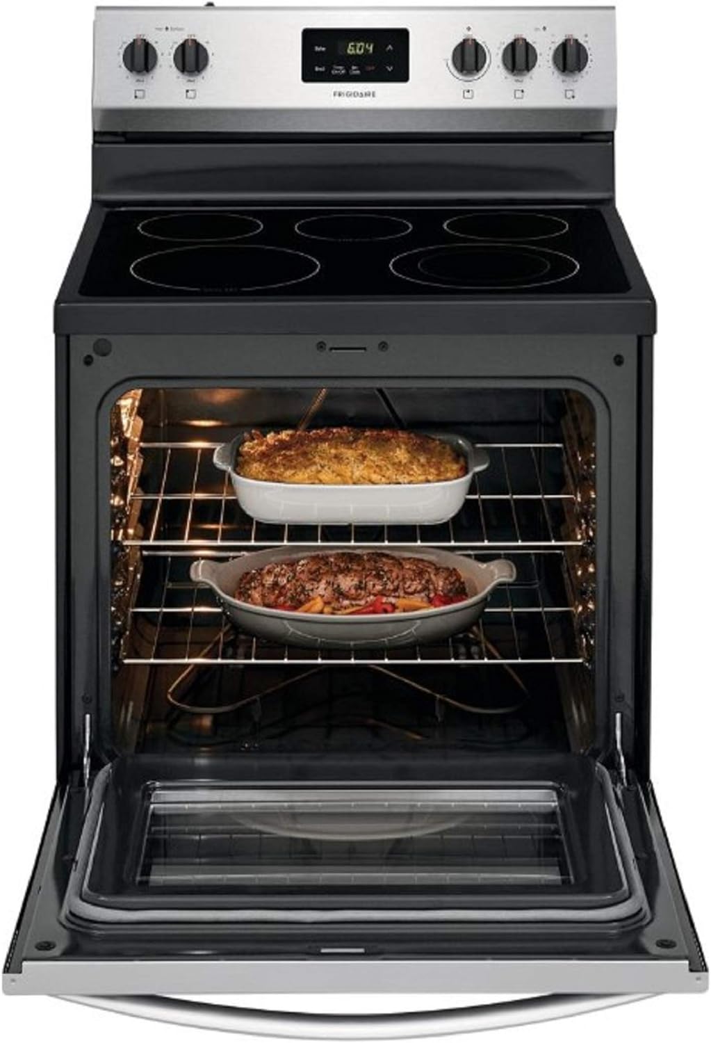 30 Freestanding Electric Range with 5.3 cu. ft. Capacity in Stainless Steel M5317
