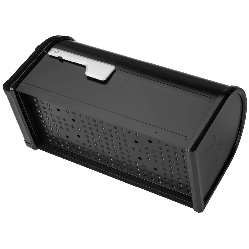 Black Post-Mount Mailbox S9888