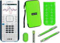 Green Graphing Calculator with Zipper Case and Accessory Kit N579