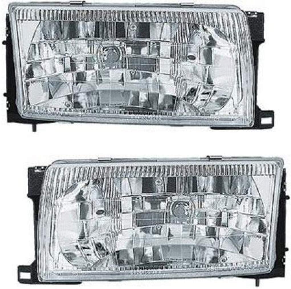 Halogen Headlight Assembly Pair for Nissan Quest 1996 1997 1998 O941