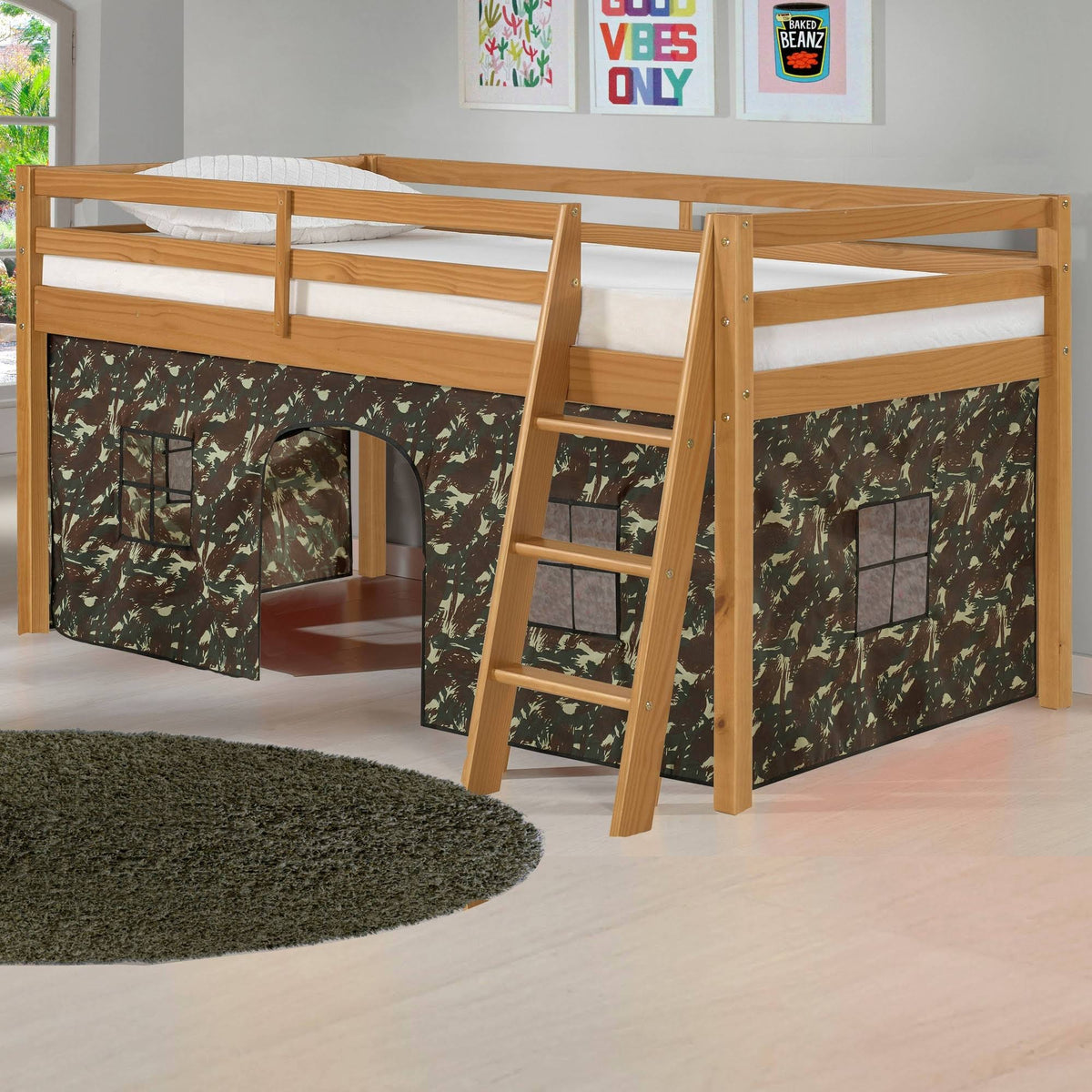 Twin Junior Loft Tent Bed H24880