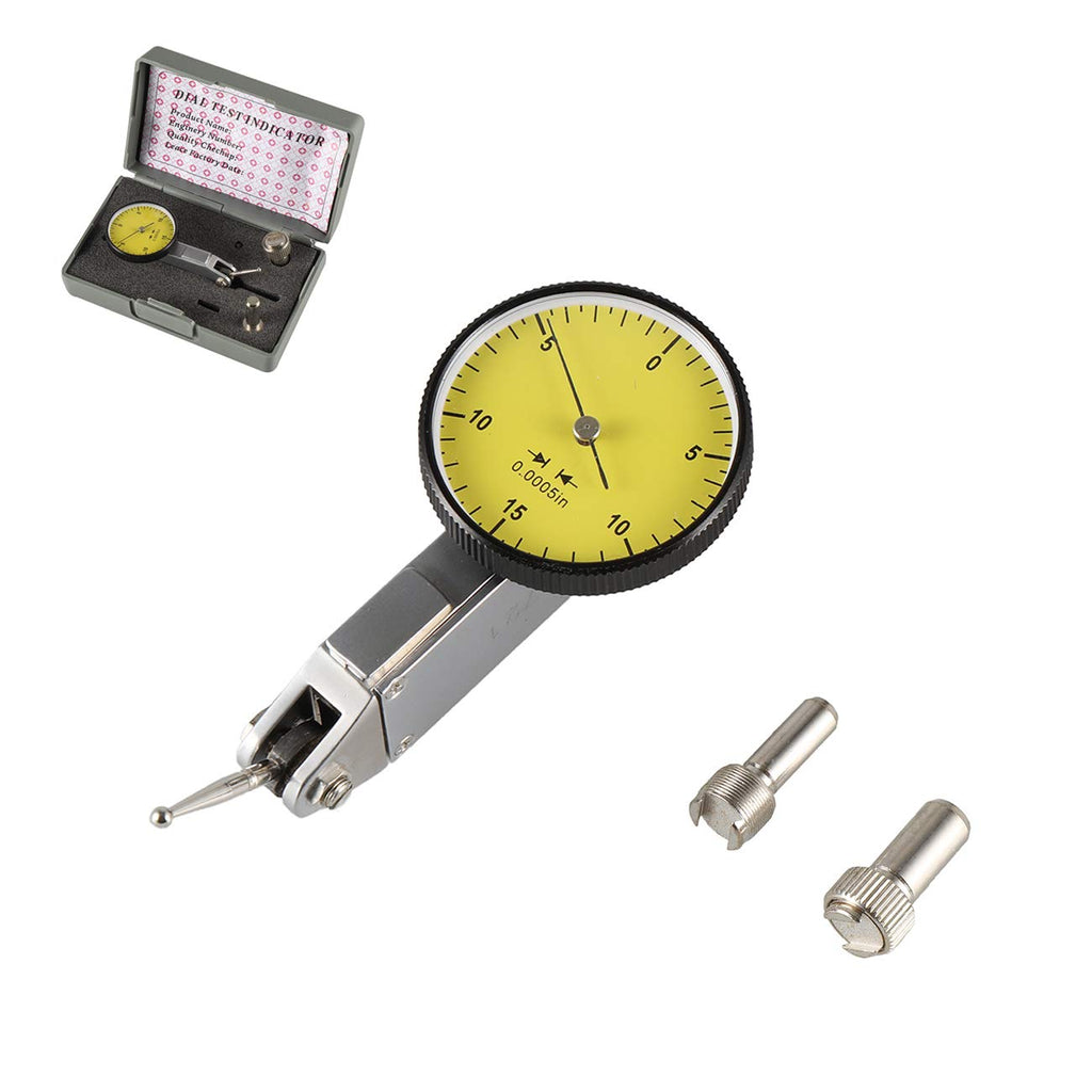 Yellow 0.030 Test Indicator 0.0005 GR Dial Reading 0-15-0 F1776