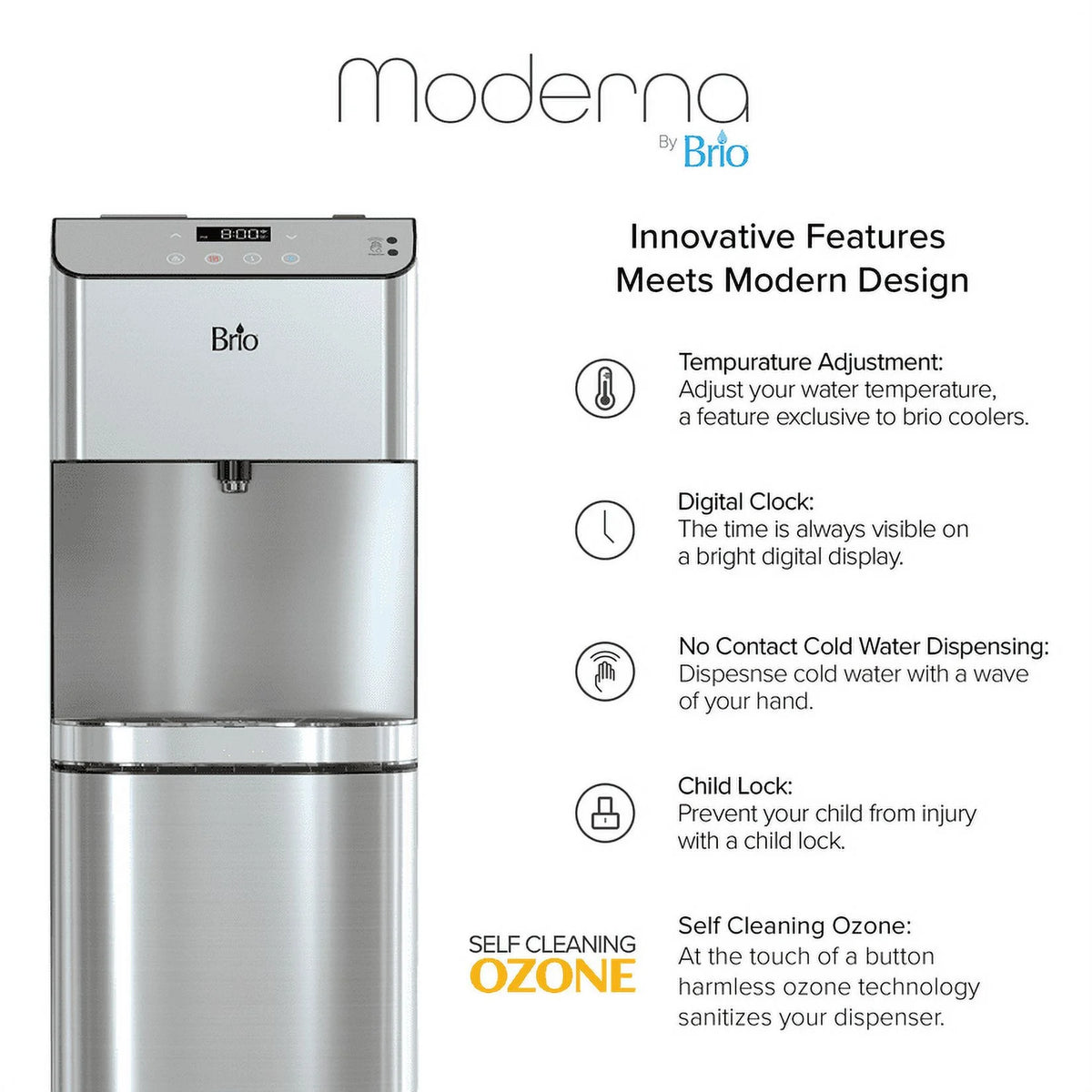 Self Cleaning Bottom Load Water Cooler Dispenser R622690