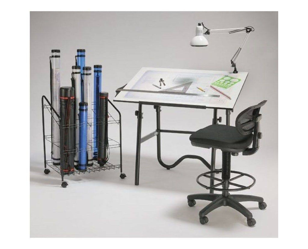 Black Drafting Chair V52280