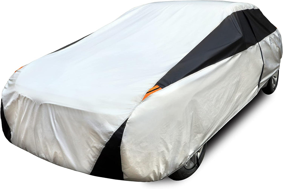 6 Layers Cotton Car Cover for Sedan Up to 177 M J679153