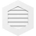 20x22W x 24x22H PVC Gable Vent C631