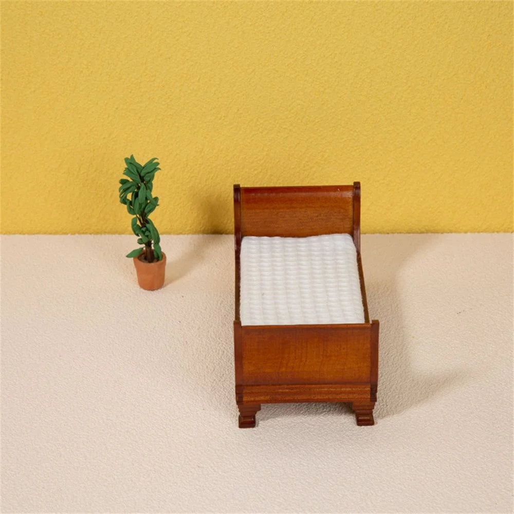 1:12 Dollhouse Bed Model Toy A330301