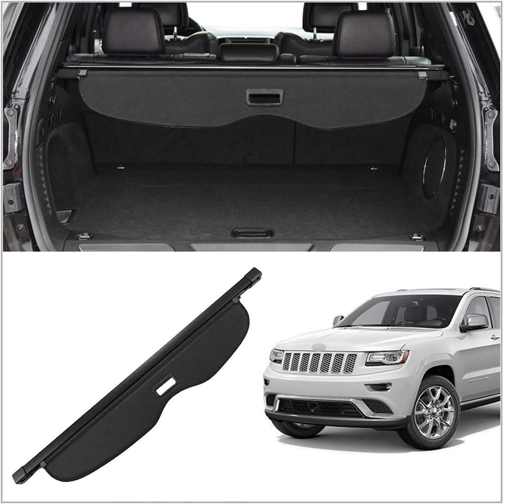 Retractable Rear Trunk Security Shield Black F185