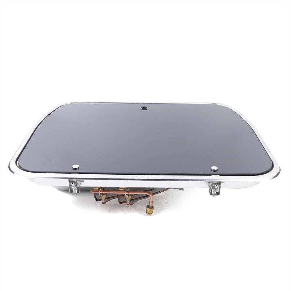 2 Burner LPG Gas Stove Hob Sink Combo Cooktop B220823