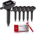 Set of 6 Ignition Coil Pack Compatible with 3.6L V6 Q544