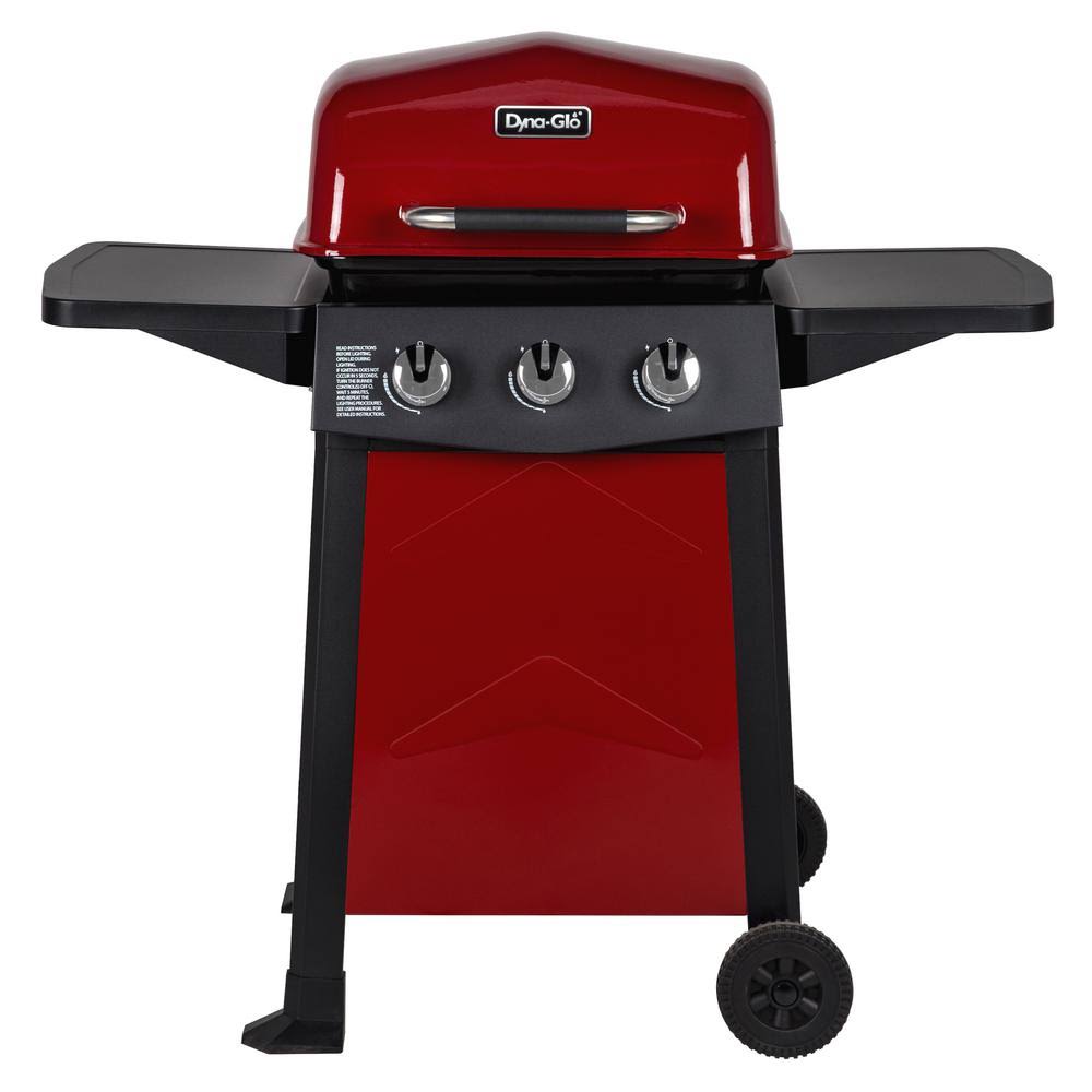 Blue 3-Burner Propane Gas Grill C727