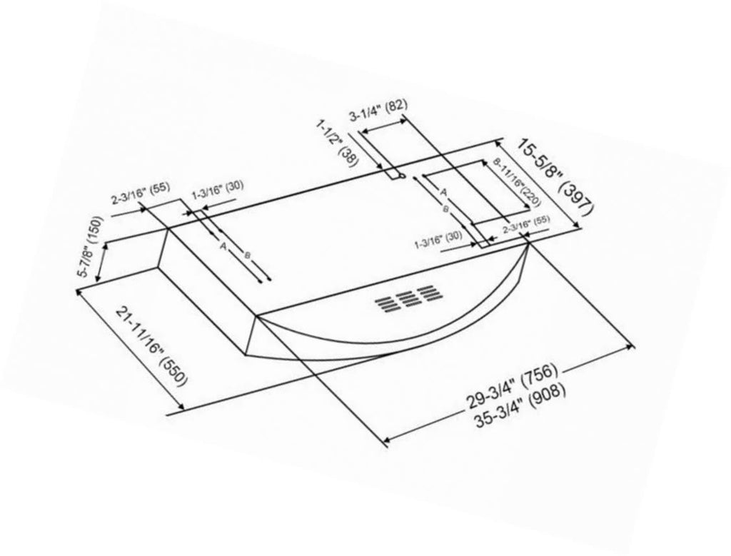 30 in. Under Cabinet Range Hood M37275