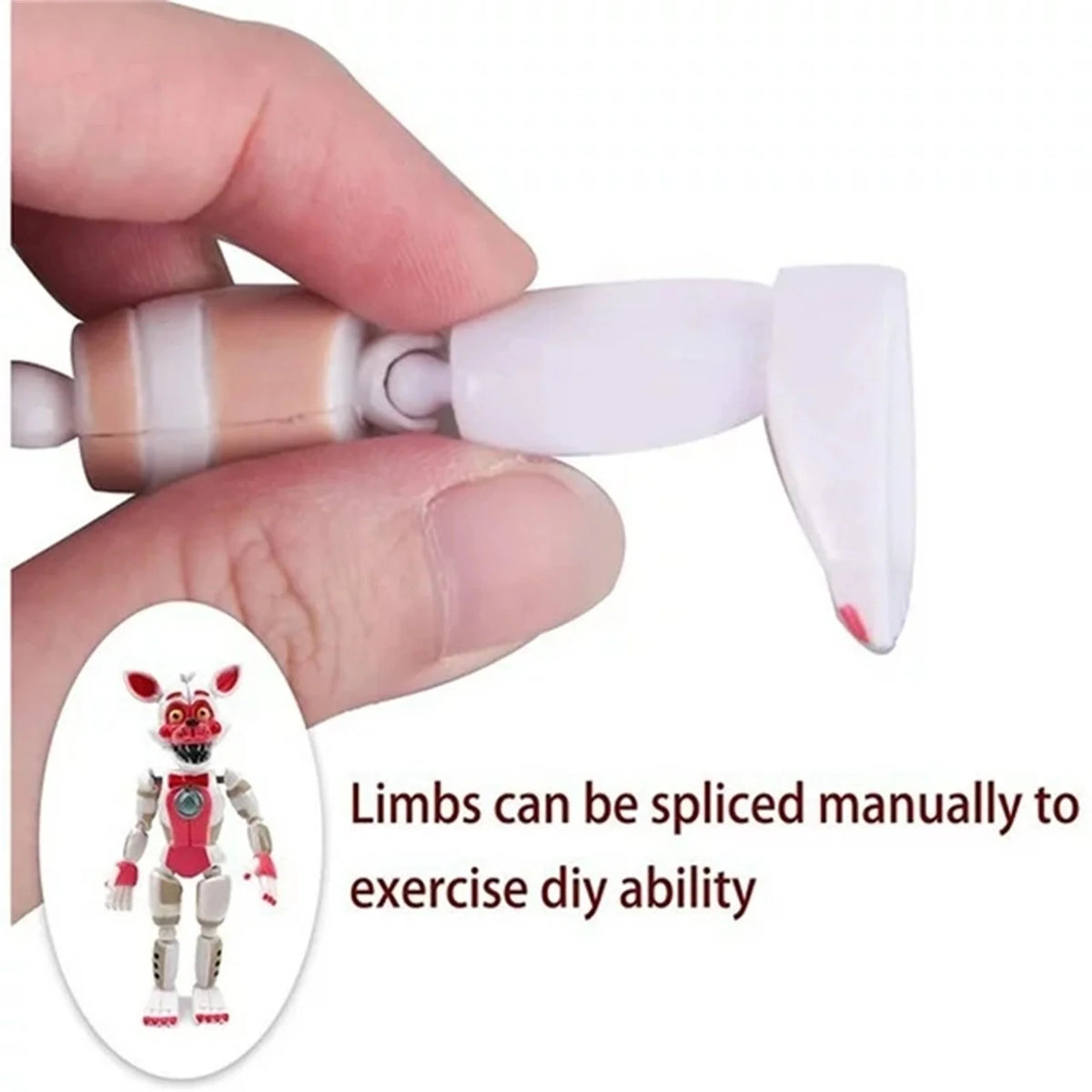 5Pcs Movable Action Figures O2417