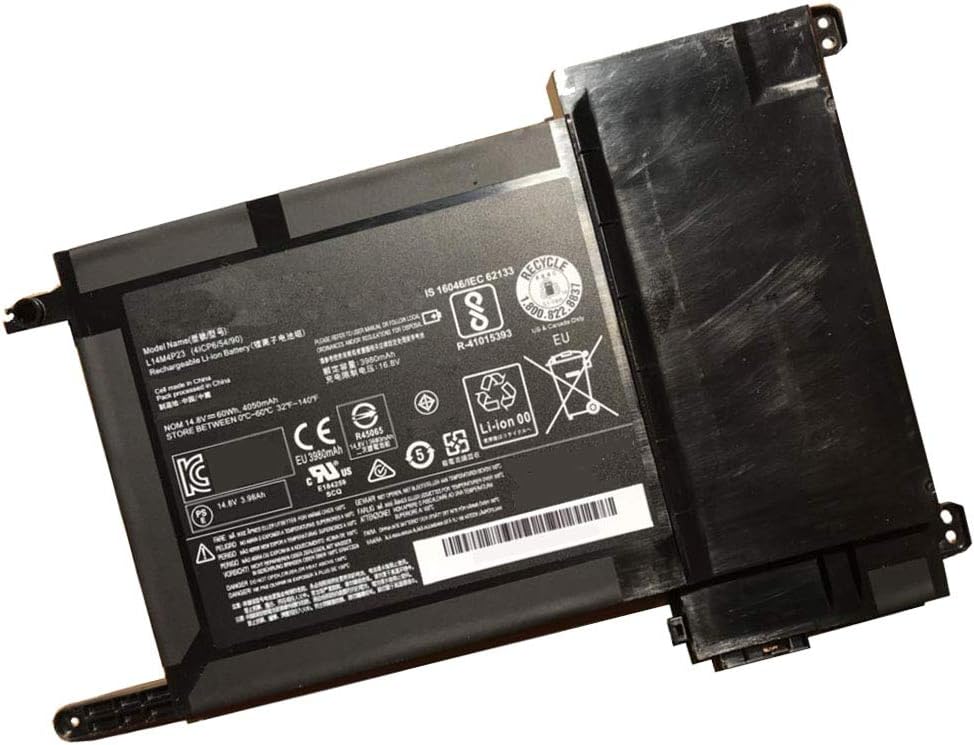 Replacement Battery Pack of 2 for IdeaPad Y700 Laptop O790