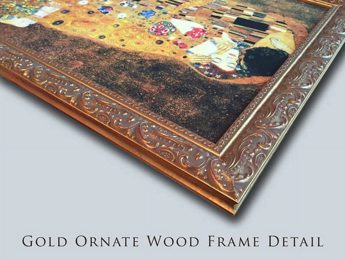 2x Matted 24x20 Gold Ornate Framed Art Print S116470