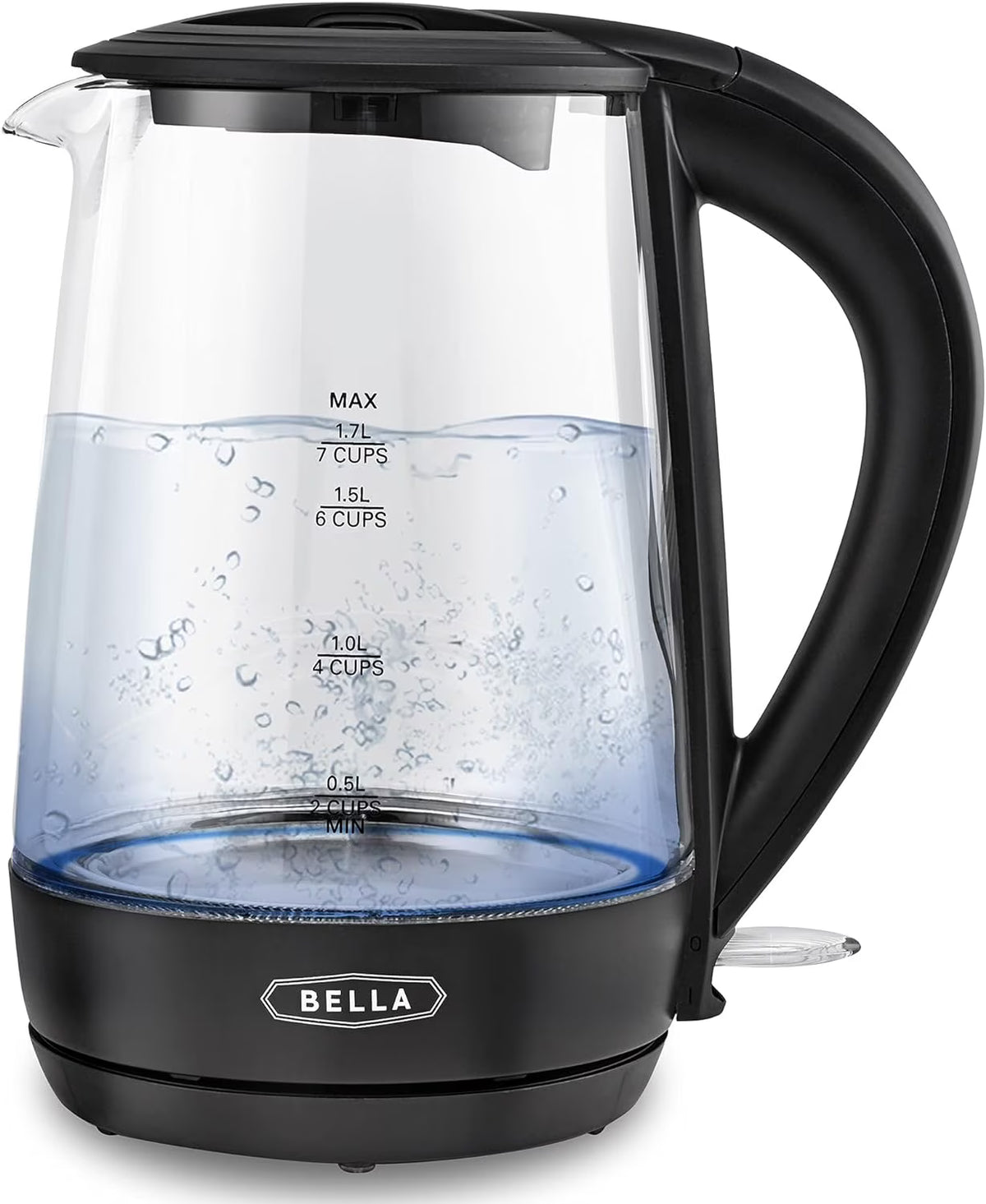 Black Glass Electric Kettle B32699