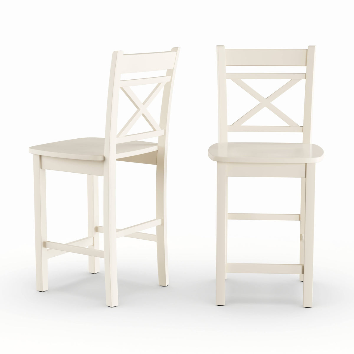 Cream Counter Height Chair Set X15118