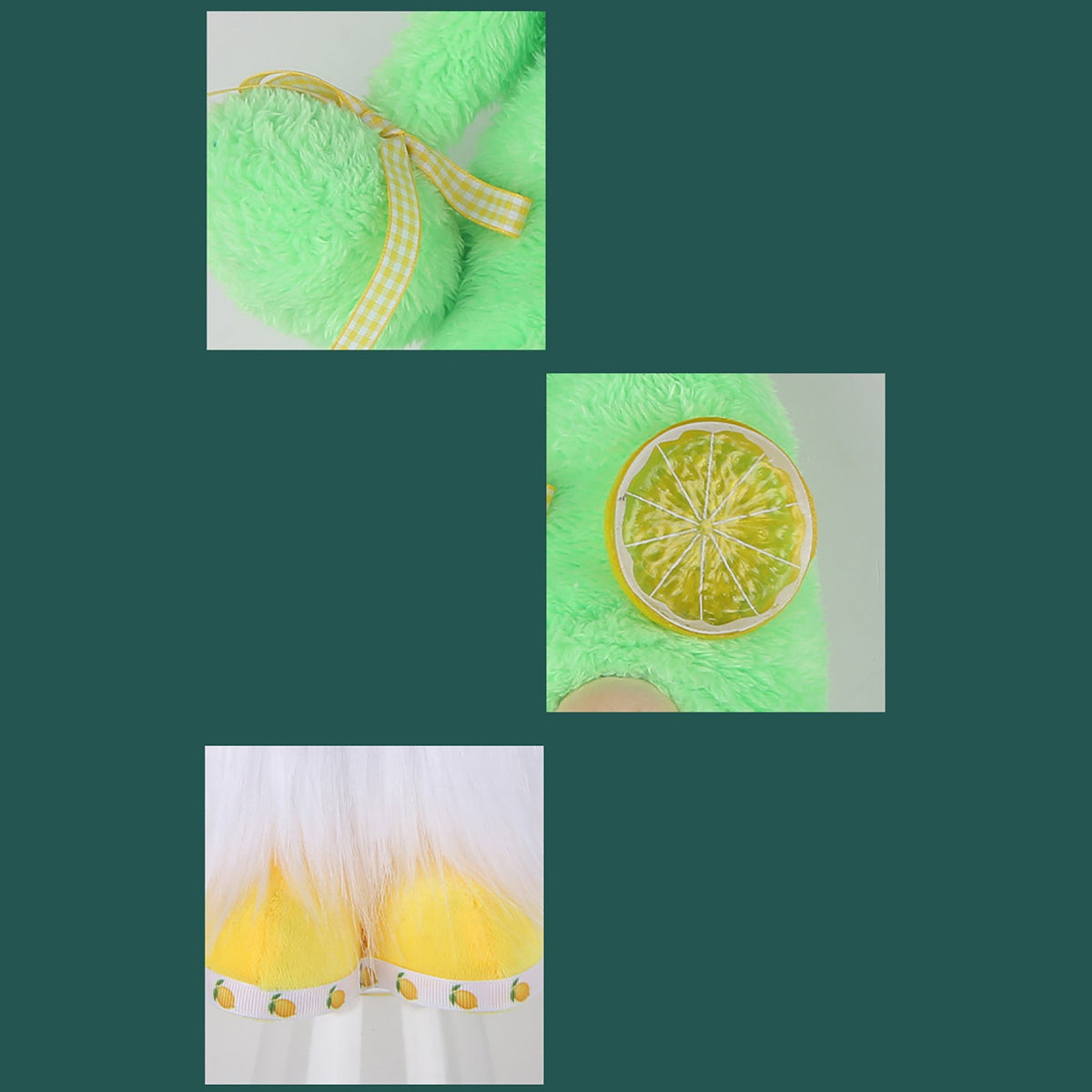 Lemon Doll Plush Dwarf Doll Home Decor P81833