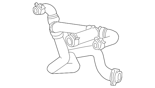 Intercooler Return Hose K457888