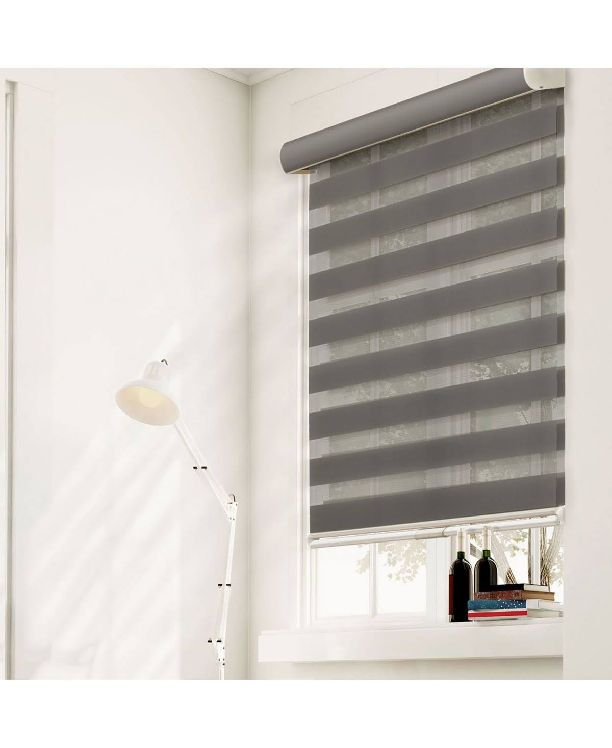 Zebra Roller Shades, 66 inch x 72 inch D4306
