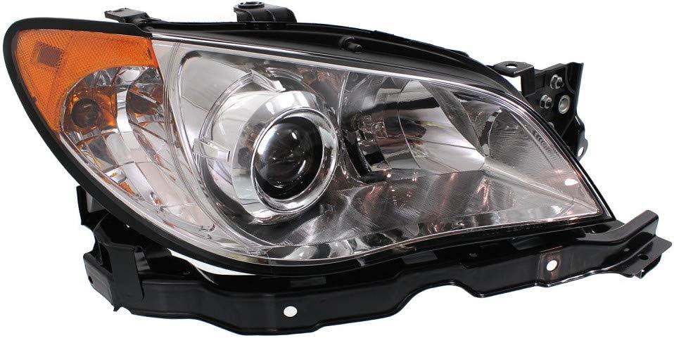 Subaru Impreza Headlight 2007 Pair w/Bulbs L55454
