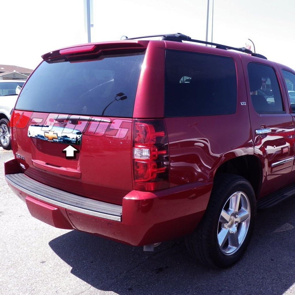Chrome Tailgate Liftgate Handle Cover for Chevrolet Suburban & Tahoe 2007-2014, Pack of 2 O32449