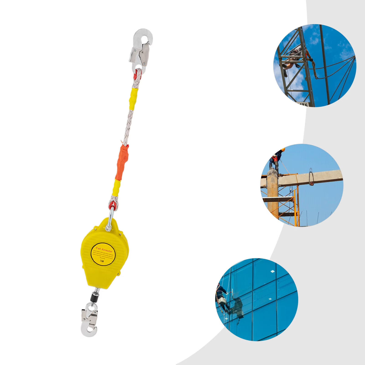 23ft Self Retracting Lifeline Fall Arrester V9594