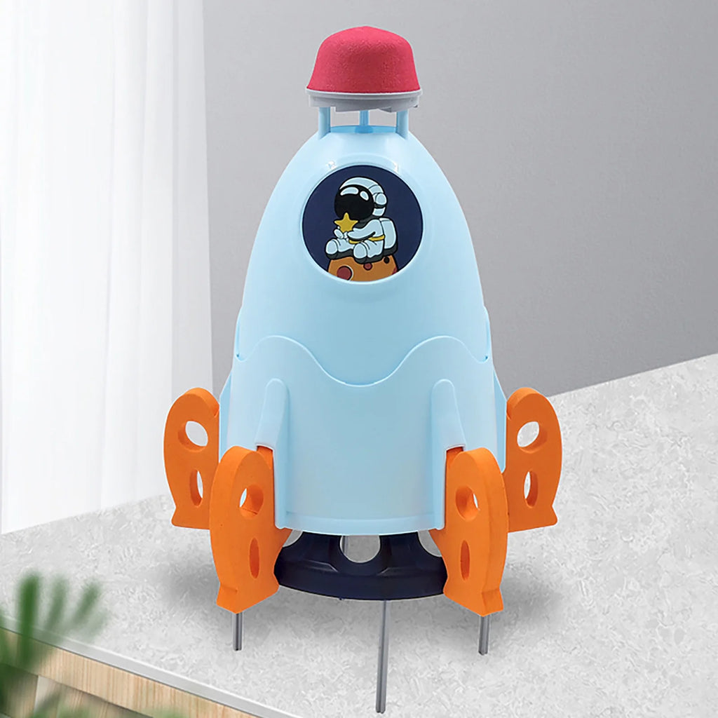 Musical Piano Carpet Space Rocket Sprinkler Water Spray Toy X236496