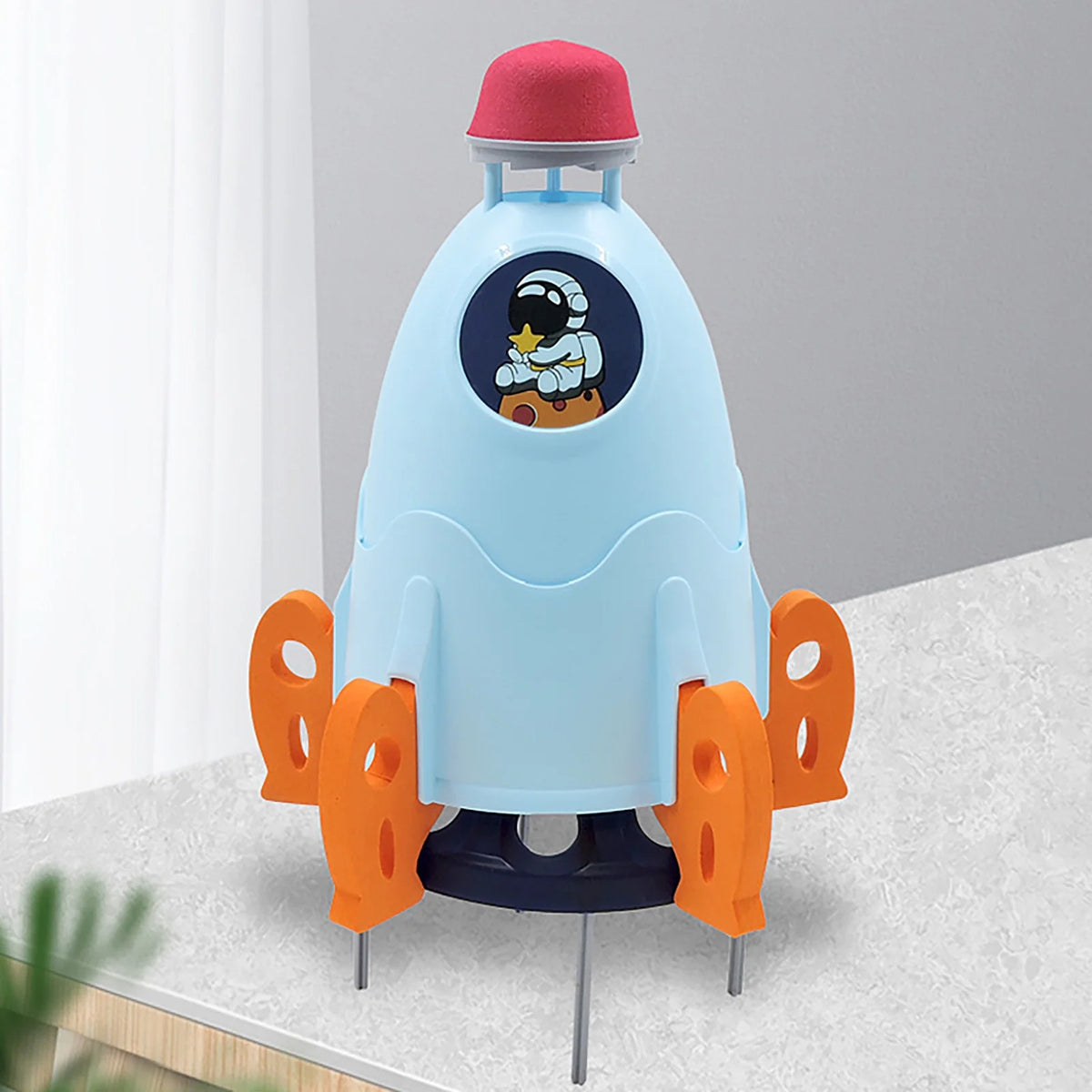 Musical Piano Carpet Space Rocket Sprinkler Water Spray Toy X236496