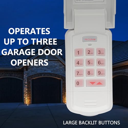 2 Pack Universal Garage Door Opener Remote Y9969