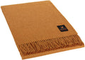 Amber 72" x 52" Baby Alpaca Wool Blanket Throw K4686